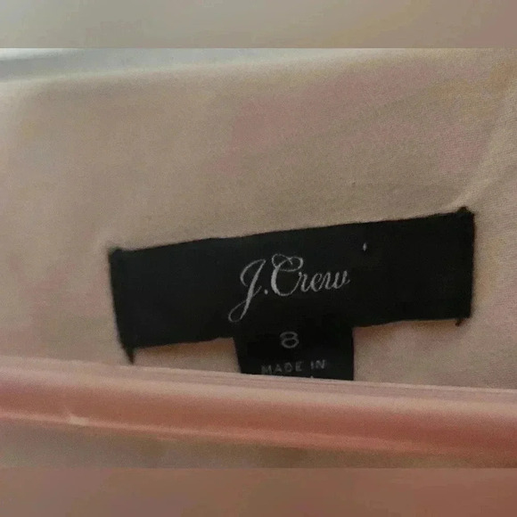 J.  Crew Velvet Faux-wrap top Blouse draped Blush Stretchy J4962 sz 0 - Picture 5 of 9